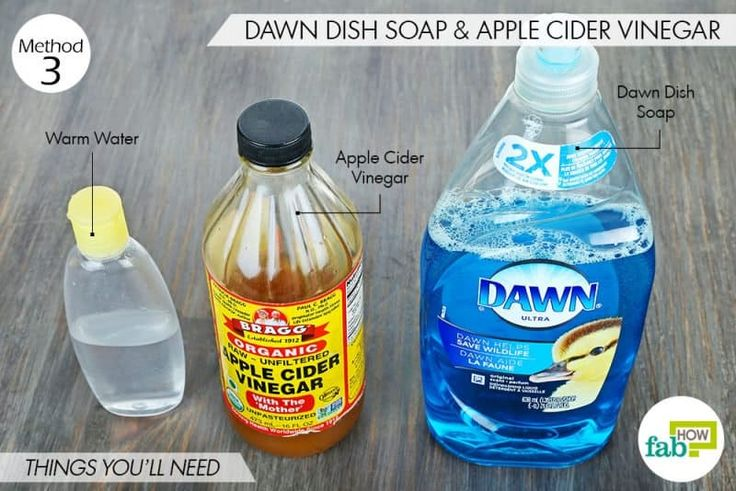 does dawn dish soap kill fleas