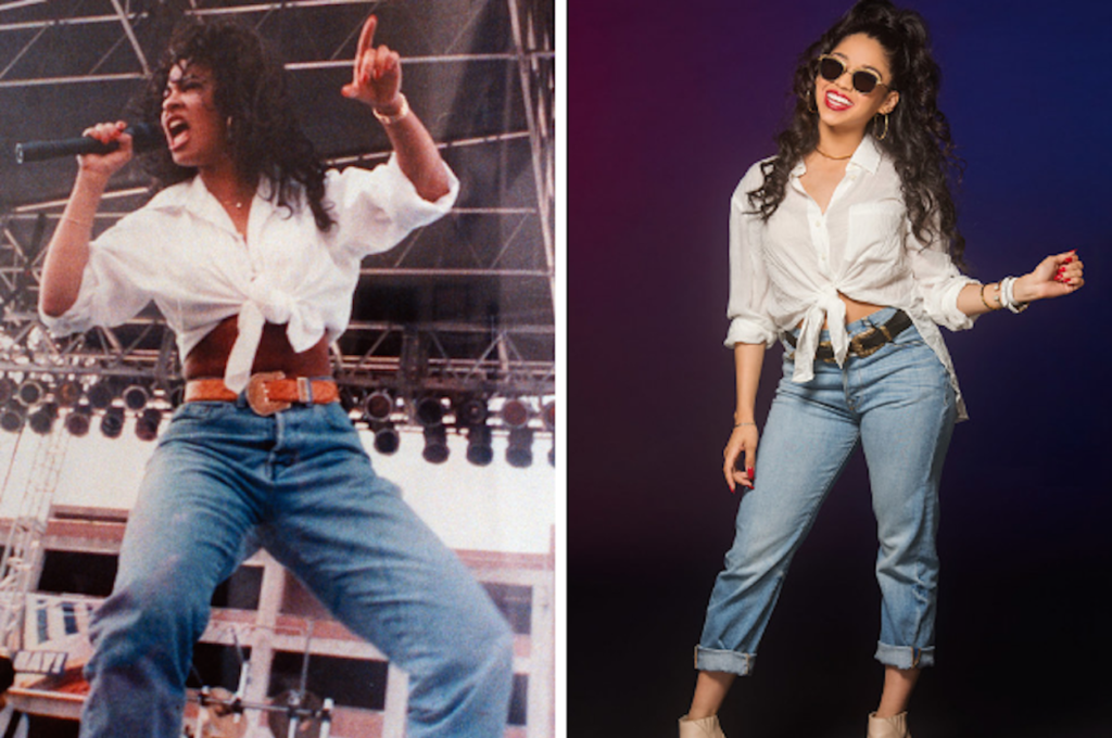 selena quintanilla outfits