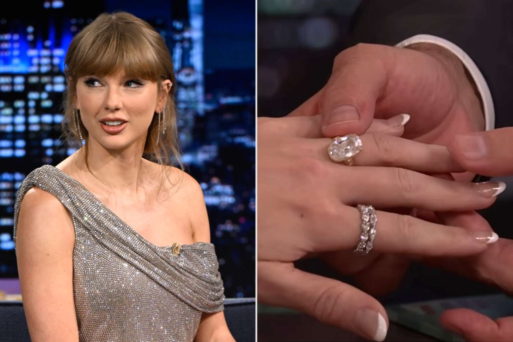 taylor swift engaged ring