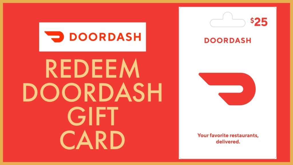 doordash gift card
