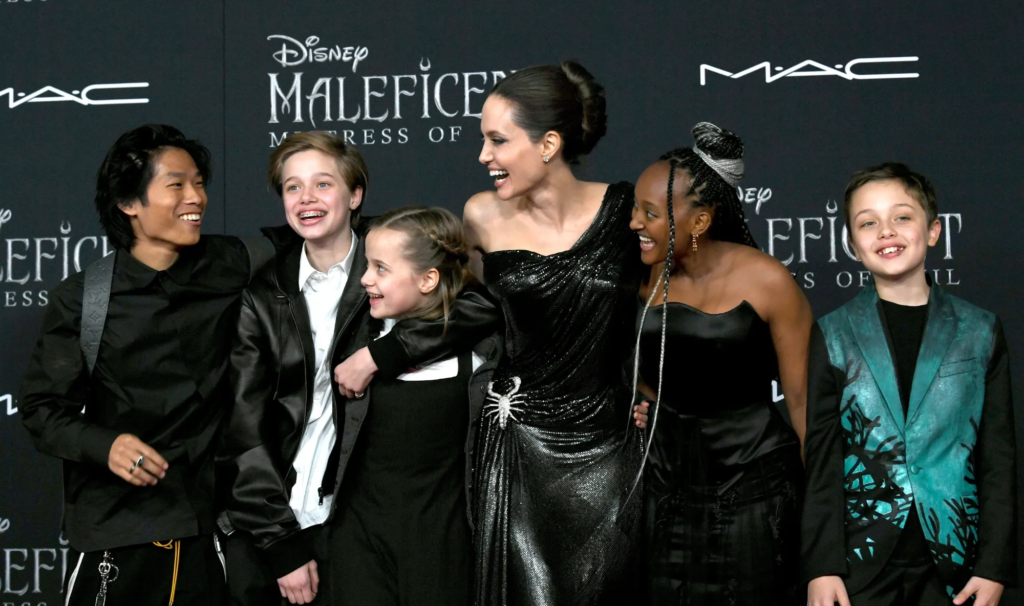 angelina jolie children