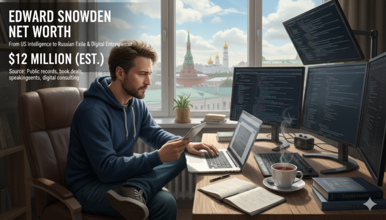 Edward Snowden Net Worth: How Much Money Does the Whistleblower Have? Edward Snowden Net Worth