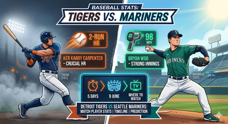 Baseball Thrills: Checking Detroit Tigers vs Seattle Mariners Stats and Recaps detroit tigers vs seattle mariners match player stats