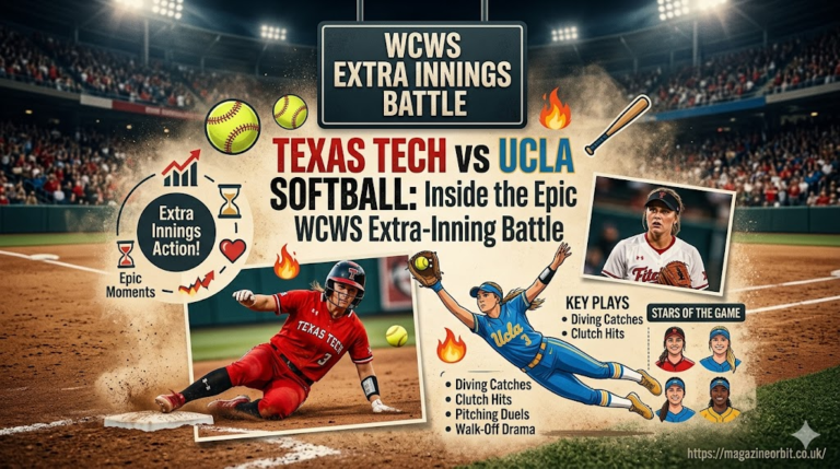 Texas Tech vs UCLA Softball: Inside the Epic WCWS Extra-Inning Battle Texas Tech vs UCLA Softball