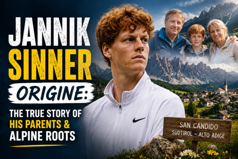 Jannik Sinner Origine: The True Story of His Parents & Alpine Roots Jannik Sinner Origine