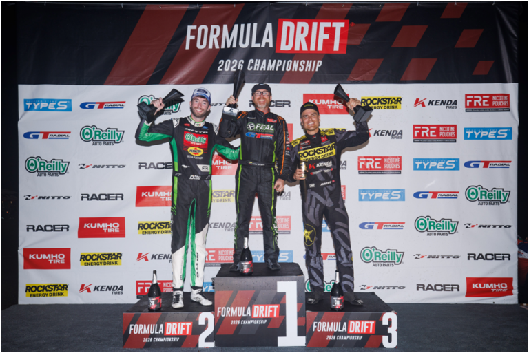 Odi Bakchis Masters a Wet Orlando to Win Formula Drift Round 3